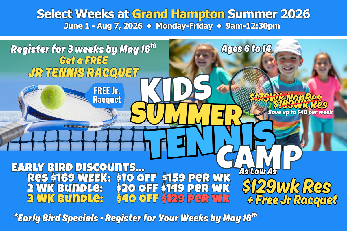 Kids Summer Tennis Camp
